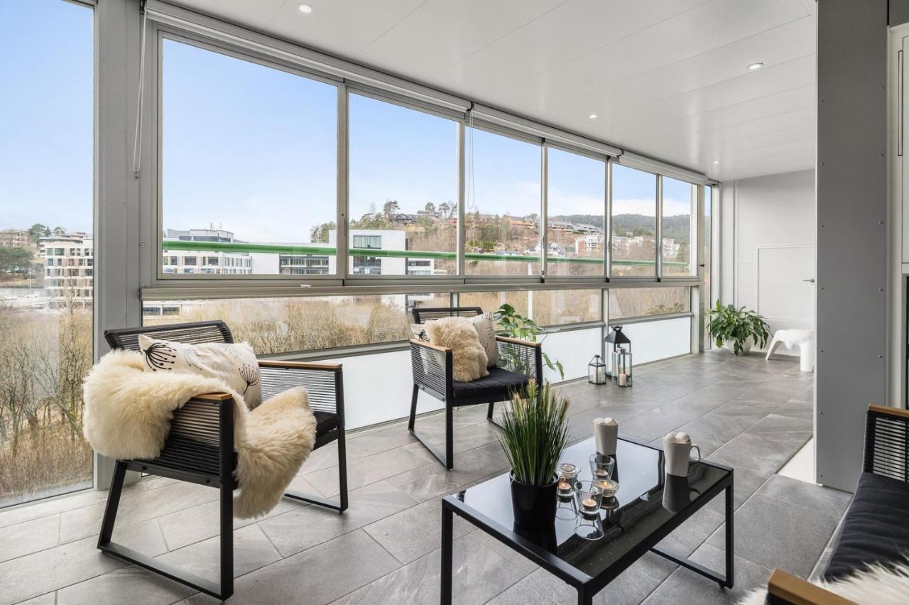 Moderne Toppleilighet Apartment เบอร์เกน ภายนอก รูปภาพ